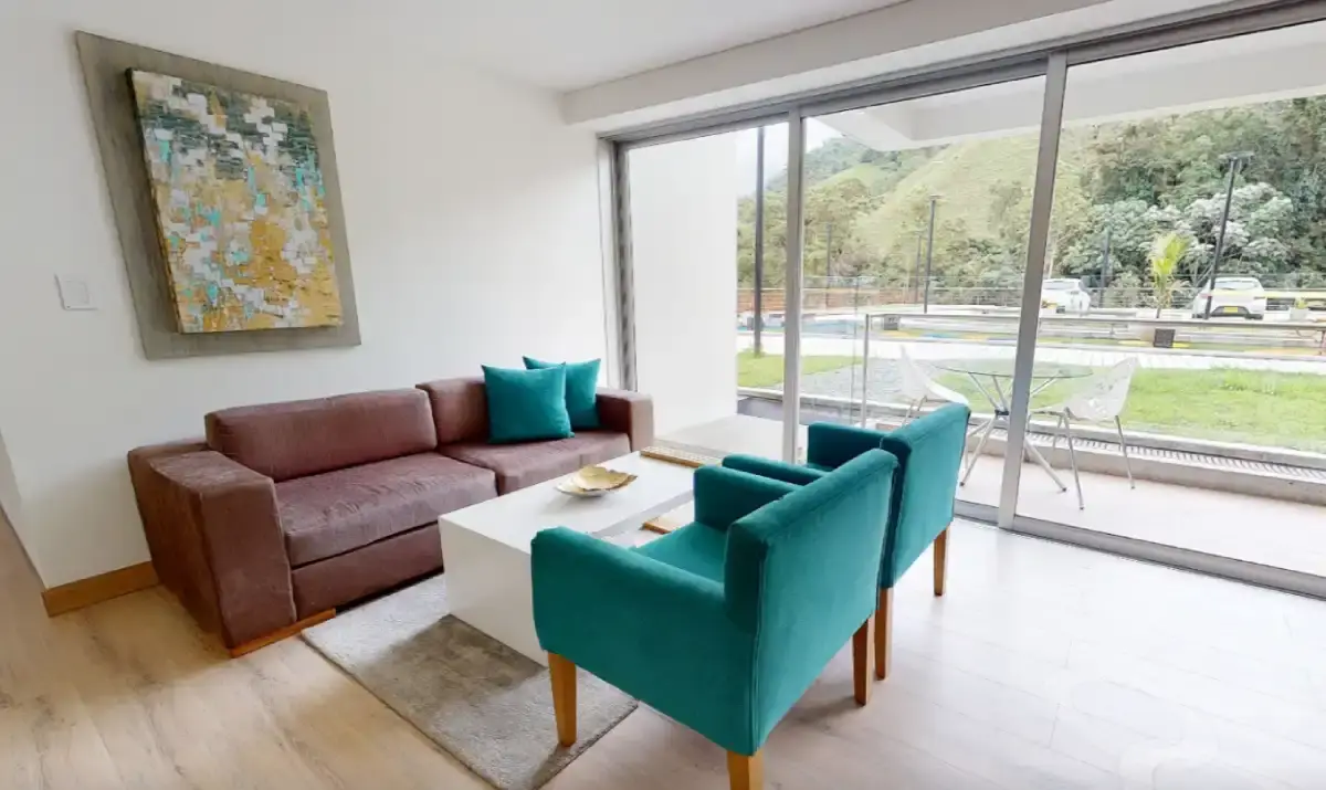 Ejemplo de tour virtual apartamento moderno